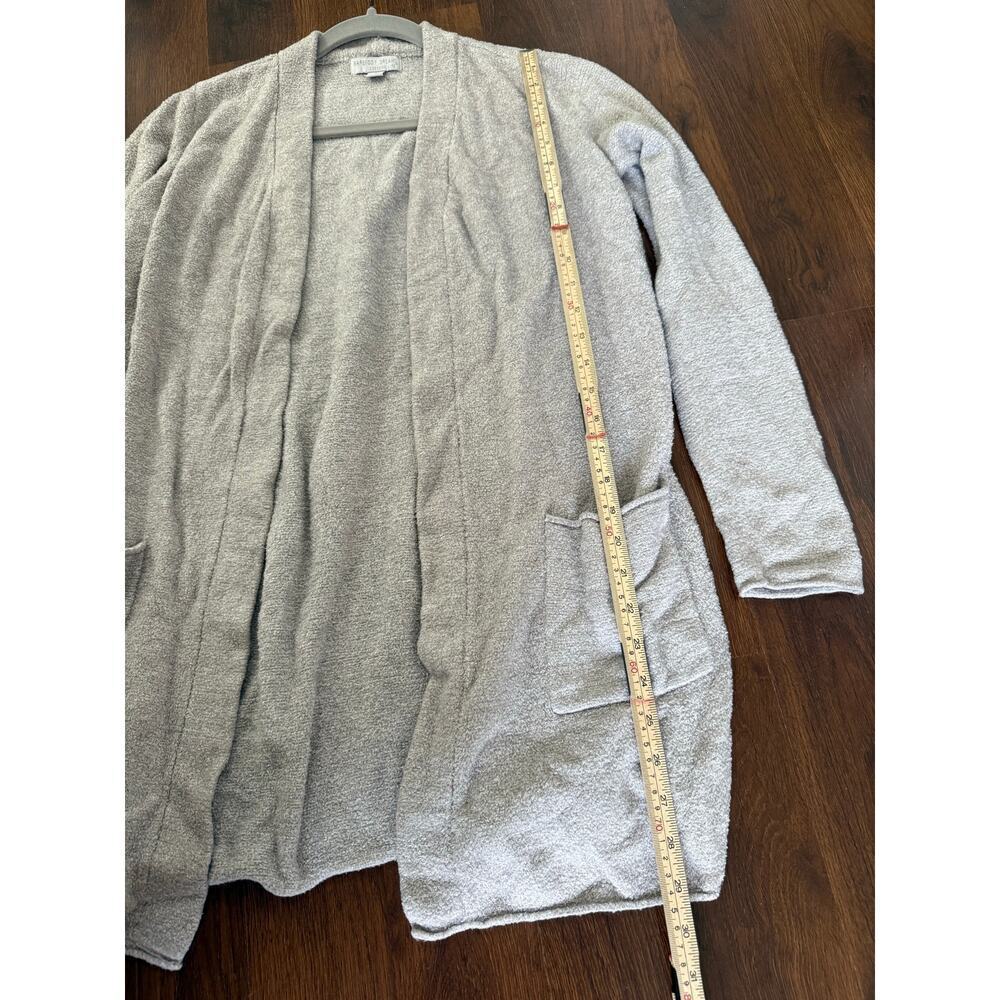 Barefoot Dreams Cozy Chic Lite Knit Cardigan Bisque Tan Loungewear Comfort Sz S - Picture 3 of 6